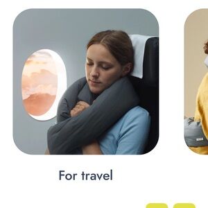 Infinity Pillow Travel Neck Pillow New With tags